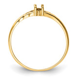 14k Birthstone Ring Mounting - XB-A9F18B4E-2273
