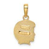 14k Boy charm - K4-3BA0D0EE-9741