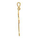14k Budded Cross Pendant - C1-6EA48516-6954
