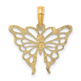 14K Butterfly Charm - K6-59A156FC-6664