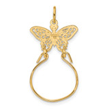 14k Butterfly Holder Charm