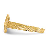 14K Butterfly Toe Ring - K3-FCAC41DA-6050