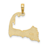 14K CAPE COD Map Charm - K8-1130CB6D-2932