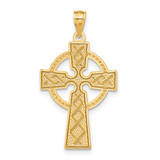 14k Celtic Cross Pendant - C4-2E058A1A-1962