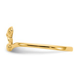 14k Childs Polished Teddy Bear Ring