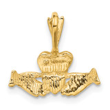 14k Claddagh Charm - CH-9A8057E7-8658