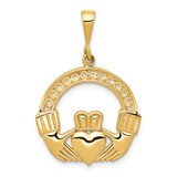 14k Claddagh Pendant - C1-87DE3C73-6947
