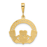 14k Claddagh Pendant - C1-87DE3C73-6947