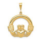 14k Claddagh Pendant - D6-96C92DEE-2861