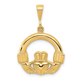 14k Claddagh Pendant - D6-D234D2E6-1989