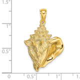 14K Conch Shell Charm - K7-36E23546-5060