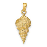 14k Conch Shell Pendant - C3-A9756876-9700
