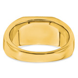 14k Created Ruby and Diamond Mens Ring - RM-7CE96A33-1507