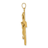 14k Crucifix Charm - C1-346AE272-1579