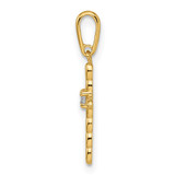 14k CZ Cross Pendant - XR-A06BBF67-6816