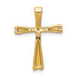 14k Diamond Cross Slide Pendant - PM-07E14448-3022
