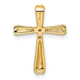14k Diamond Cross Slide Pendant - PM-527FC828-4859
