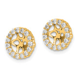 14k Diamond Earring Jackets - EJ-94C4A3CE-3642
