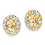 14k Diamond Earring Jackets - EJ-9FDDE4A9-9019