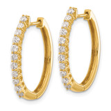 14k Diamond Hinged Hoop Earrings - EM-BC3855A8-8552