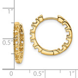 14k Diamond Hinged Hoops Mountings - XE-38EEDDA6-5448