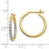 14k Diamond In/Out Hoop Earrings - EM-1CF753A4-1508