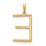 14K Diamond Letter E Initial Pendant - PM-298CFE88-6897