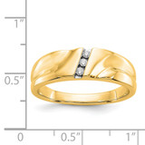 14k Diamond Mens Ring - RM-72151A4D-9552