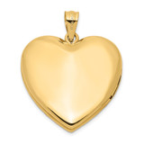 14k Diamond Star Ash Holder 24mm Heart Locket