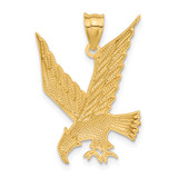 14k Diamond-cut Eagle Pendant - C4-5CAD1C4A-6878