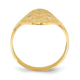 14k Diamond-cut Filigree Ring - K2-5C2708B3-7581