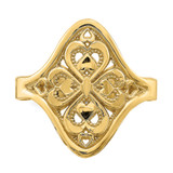 14k Diamond-cut Filigree Ring - K2-5C2708B3-7581