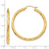14k Diamond-cut Hoop Earrings - TF-EACCFF3E-6669