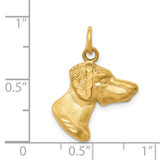 14K Dog Charm - C5-C800333D-2374