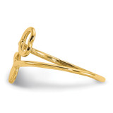 14k Double Heart Toe Ring - K2-78723725-5261