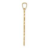 14k Eastern Orthodox Cross Pendant - XR-03E4CD67-1824