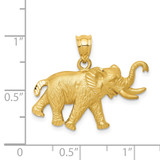 14k Elephant Pendant - C1-3356F295-7907