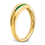 14k Emerald 4-stone Ring