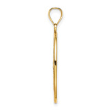 14K Enamel Angelfish In Underwater Scene Charm