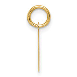 14k Etched .013 Gauge Engravable Round Disc Charm - XM-4200D071-4060