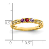 14K Family Jewelry Diamond Semi-Set Ring - XM-2B8CBE53-7205