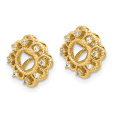14k Fancy Diamond Earring Jackets - EJ-525743DF-5320