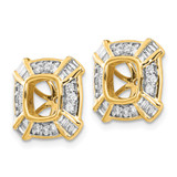 14k Fancy Diamond Earring Jackets - EJ-74E8081D-4865