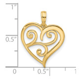 14k Fancy Heart Charm - D5-9AAFAD49-8380