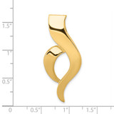 14k Fancy Omega Slide