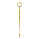 14K Filigree Cross Charm - K8-7F909283-1069