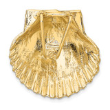 14K Fits Up To 8mm and 10mm Medium Scallop Shell Slide - D9-3BF32E12-9813