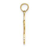 14K Flat Starfish Charm - K7-219CE500-8546