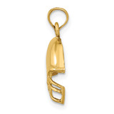 14k Football Helmet Pendant - K3-010DFE36-9408