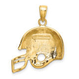 14k Football Helmet Pendant - K3-723966BE-7640